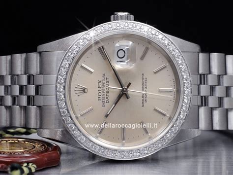 Rolex Datejust Ghiera Diamanti 16234 :: Della Rocca Gioielli